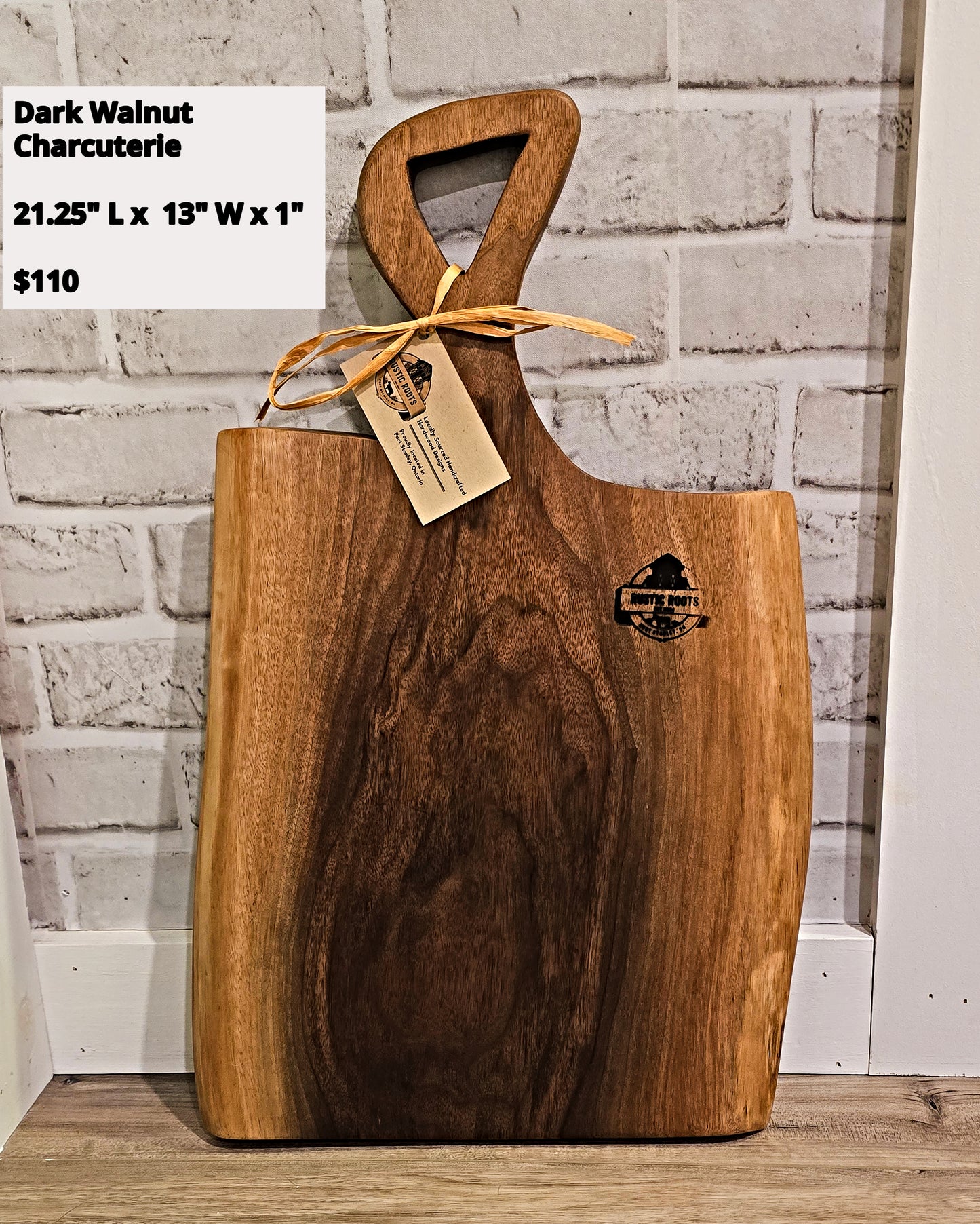 Dark Walnut Charcuterie