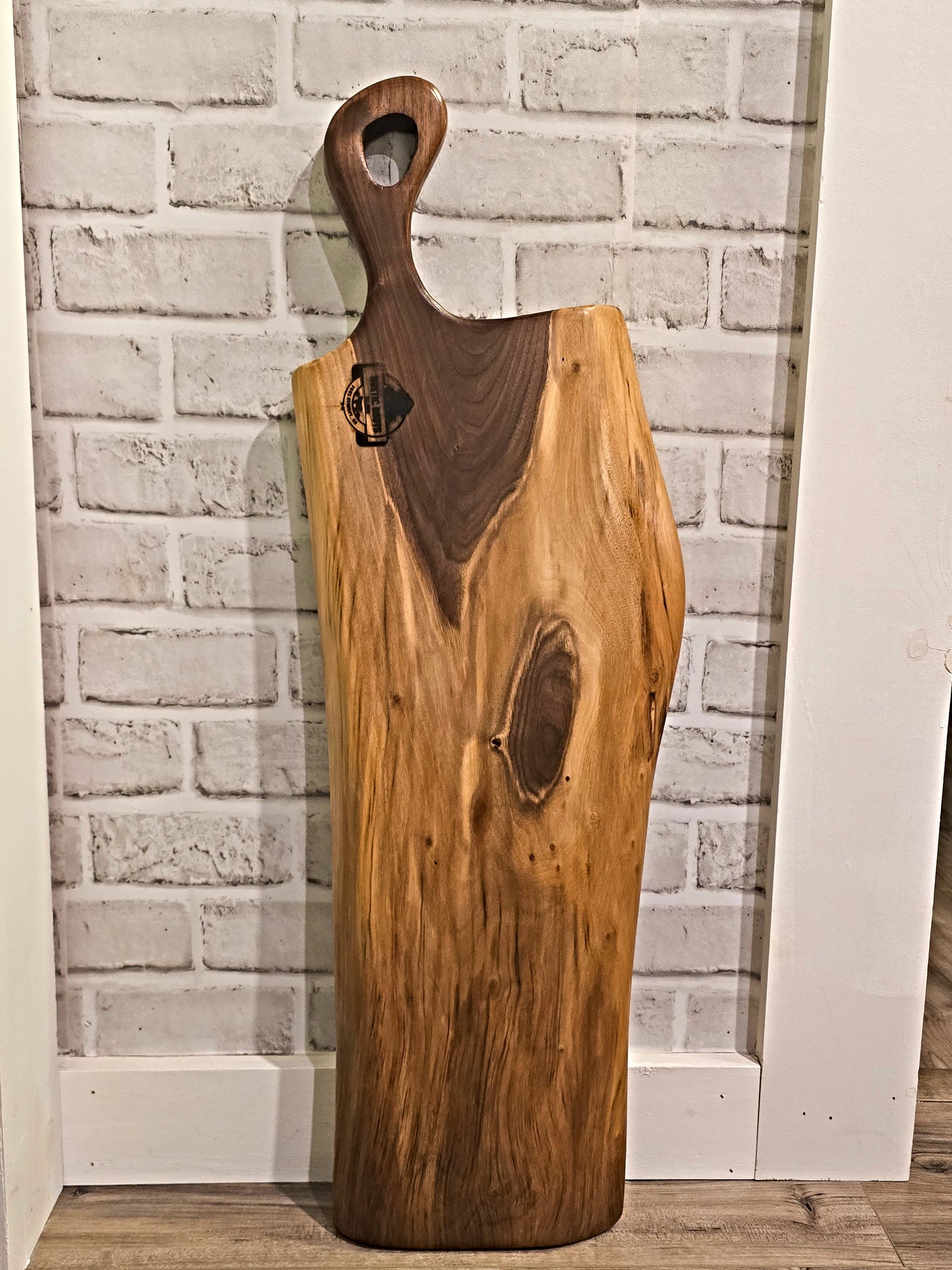 Large Dark Walnut Charcuterie