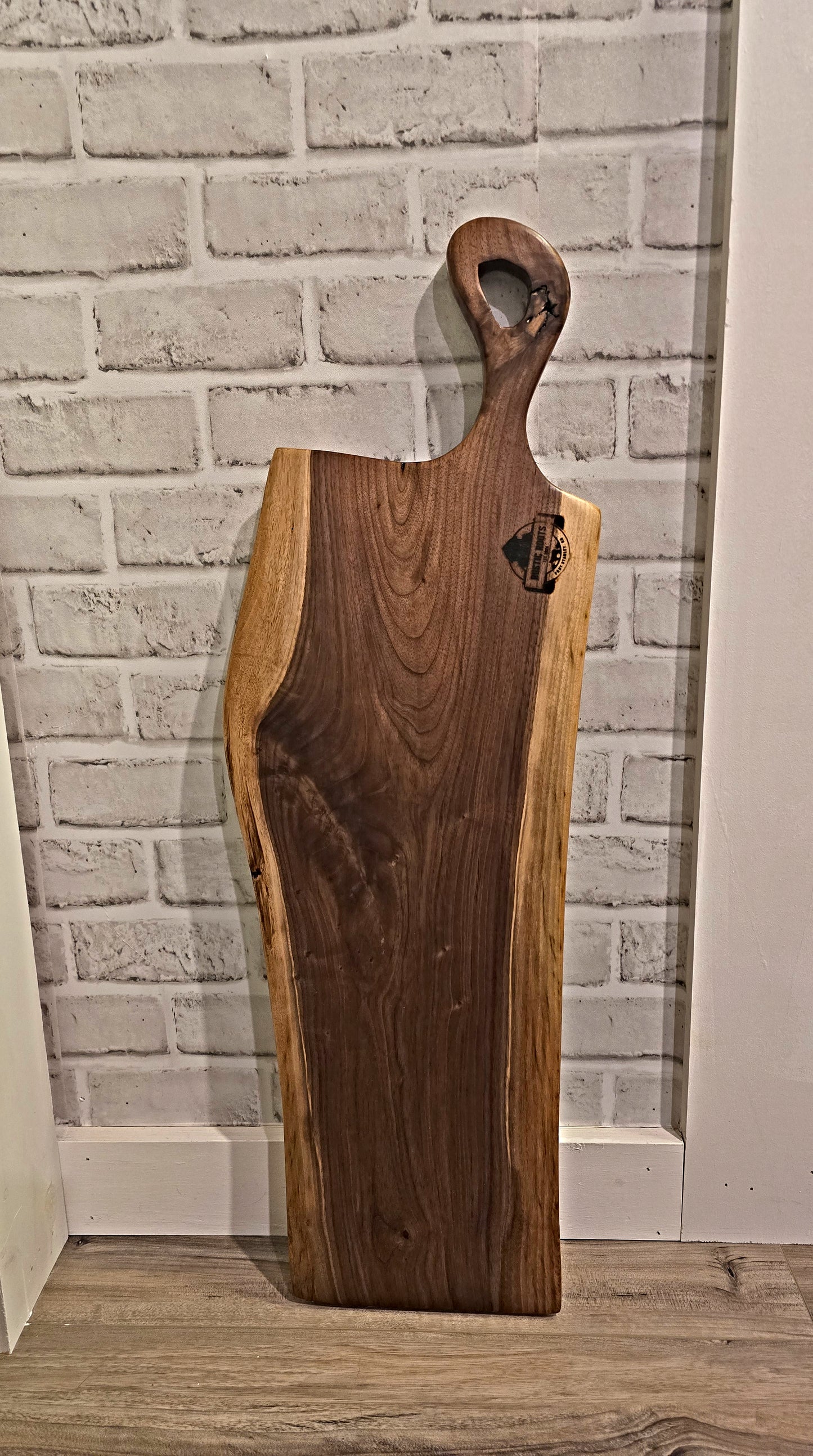 Large Dark Walnut Charcuterie